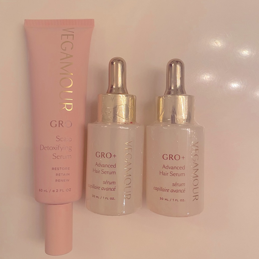 Grow serum and scalp detox serum